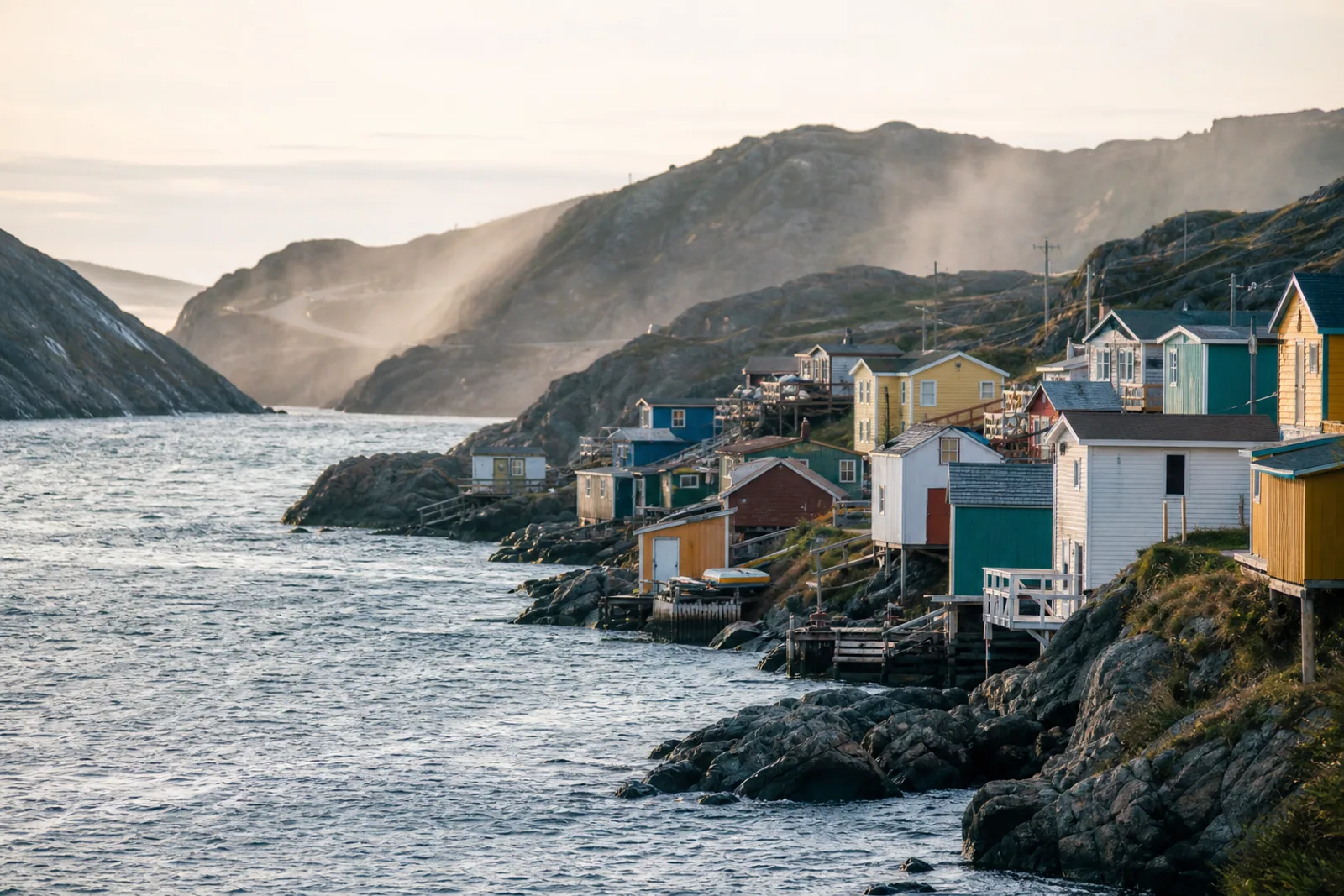The landscape of Newfoundland and Labrador, Canada