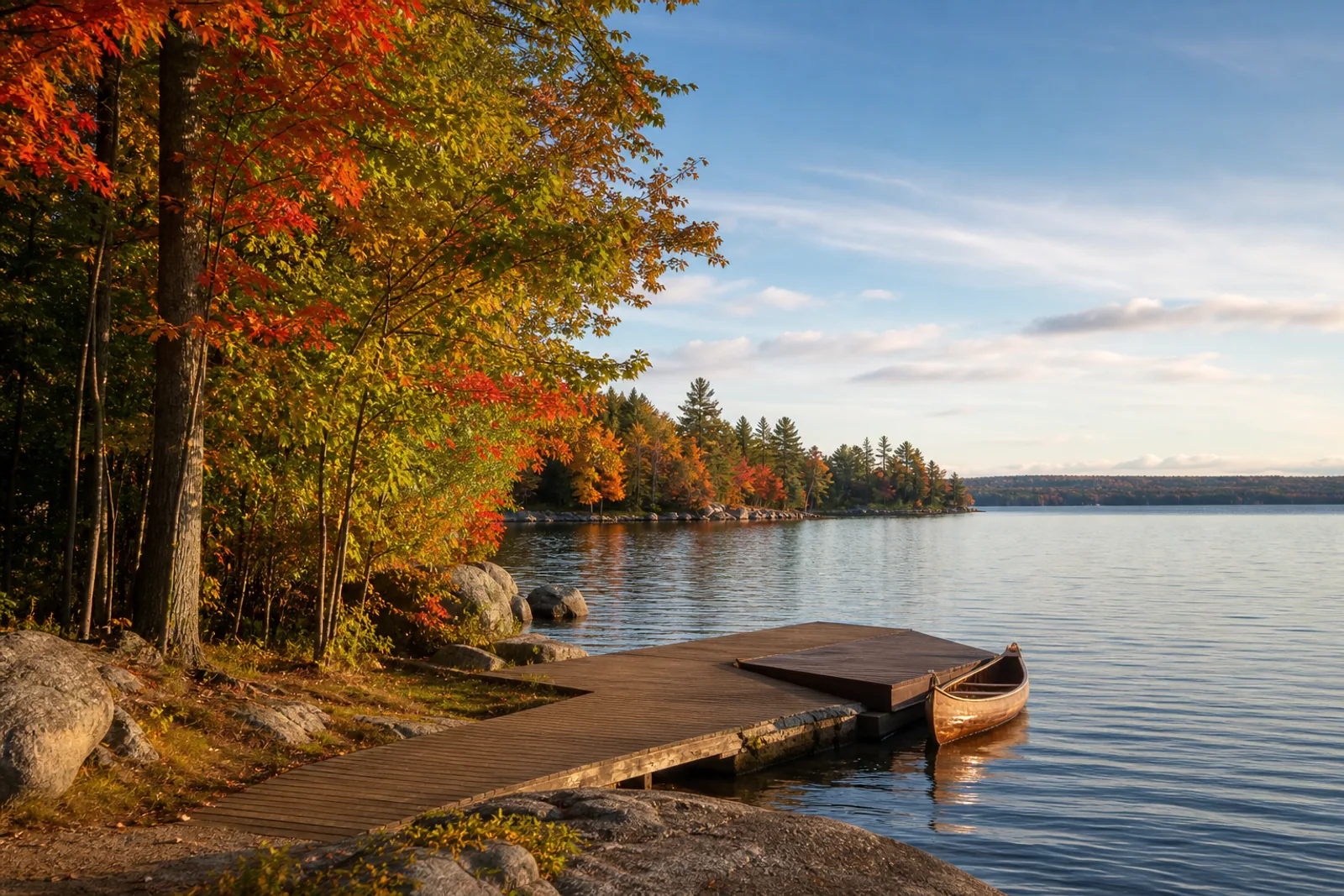 The landscape of Ontario, Canada
