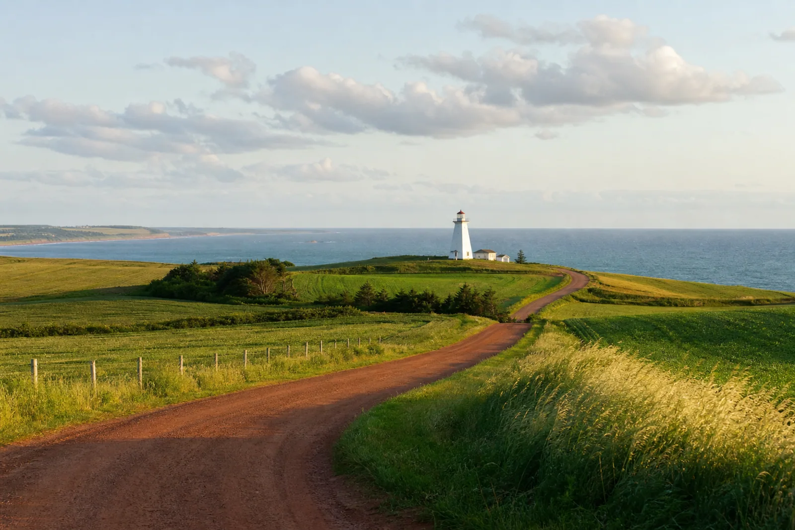 The coast of Prince Edward Island, Canada